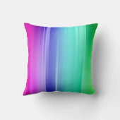 レインボープリント装飾用クッション クッション (裏面)