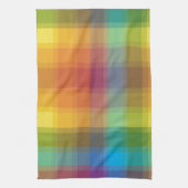 レインボープレイド キッチンタオル (縦)