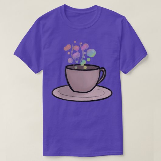 レインボープレーンティー Tシャツ (デザイン正面)