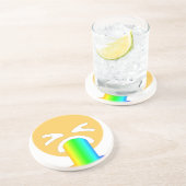 レインボープーク絵文字 コースター (側面)