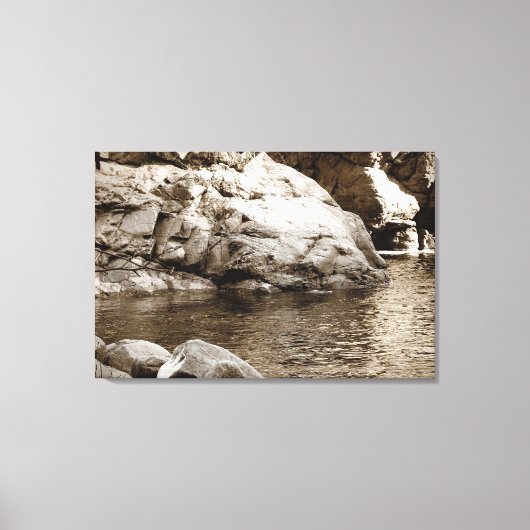 レインボープール キャンバスプリント (正面)