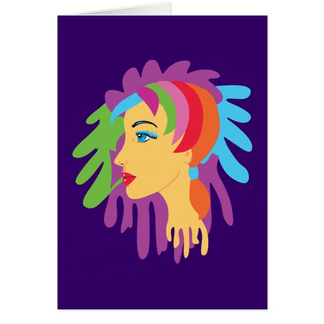 レインボーヘア (正面)