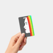 レインボーヘア バッジ (手持ち)