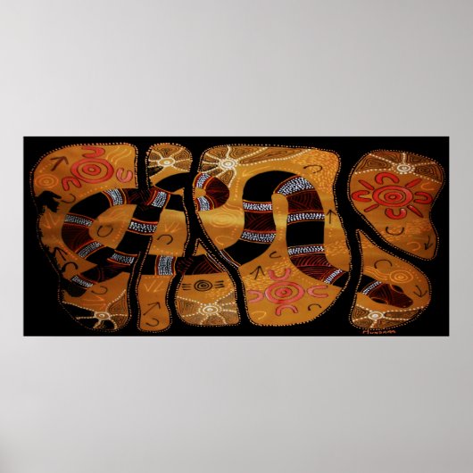 レインボーヘビ夢 ポスター (正面)