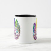 「レインボーヘブン夢のようなリトリート」 マグカップ (中央)