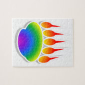 レインボーベアーポープリント ジグソーパズル (横)