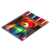 レインボーベア ノートブック (左側)