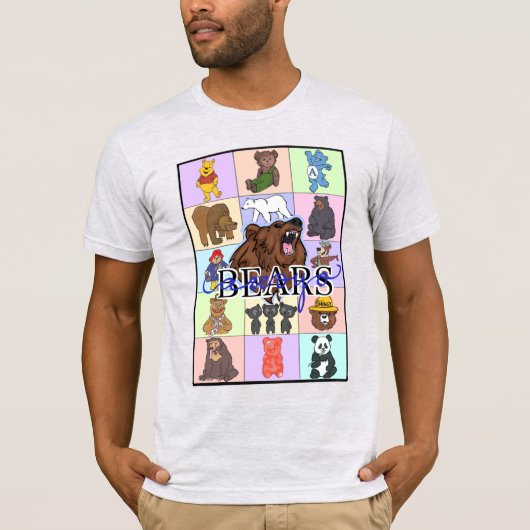 レインボーベア Tシャツ (正面)