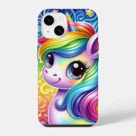 レインボーベイビーユニコーンiPhone 14ケース iPhone 14ケース