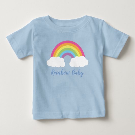 レインボーベイビー 可愛い ベビーTシャツ (正面)