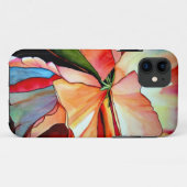 レインボーベゴニアフラワーウォーターオリジナルアート Case-Mate iPhoneケース (裏面(横))