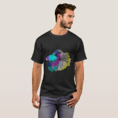 レインボーベタフィッシュ Tシャツ (正面フル)