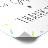 レインボーベビーまき本&ギフトサイン ポスター (角)