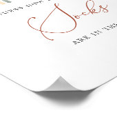 レインボーベビーシャワー何足袋のサインを推測 ポスター (角)