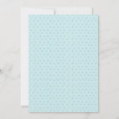 レインボーベビーシャワー招待状 招待状 (裏面)