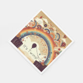 レインボーベビーシャワー スタンダードランチョンナプキン (角)