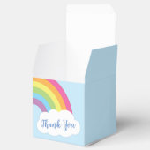 レインボーベビーシャワー フェイバーボックス (オープン)
