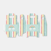 レインボーベビーシャワー フェイバーボックス (折り畳みなし)