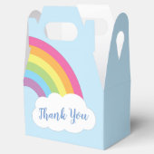 レインボーベビーシャワー フェイバーボックス (オープン)