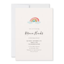 レインボーベビーシャワー