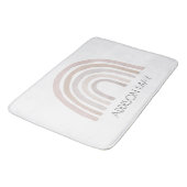 レインボーベビーバスマット、ボホネームバスマッ子供へト バスマット (アングル)