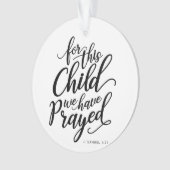 レインボーベビー妊娠パーソナライズされたクリスマス オーナメント (正面)