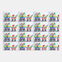 レインボーベビー ラッピングペーパーシート