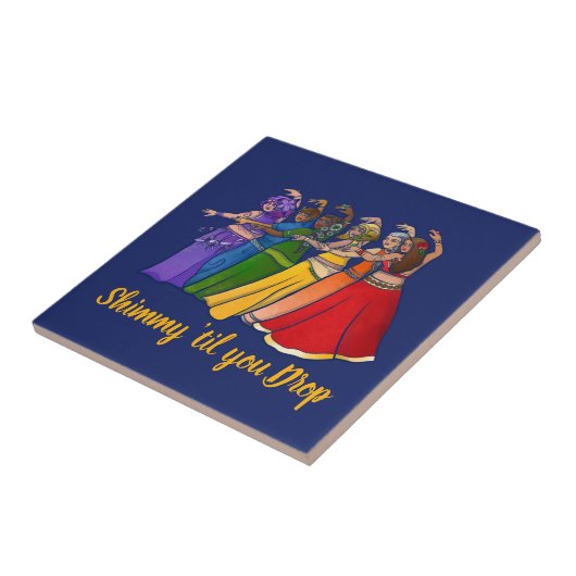 レインボーベリーダンサーアートベリーダンス団 タイル (側面)