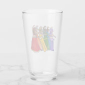 レインボーベリーダンサーアートベリーダンス団 タンブラーグラス (裏面)