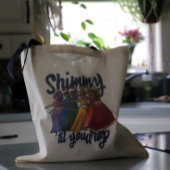 レインボーベリーダンサーアートベリーダンス団 トートバッグ