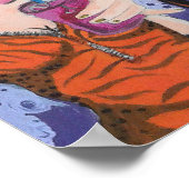 「レインボーベーコン&ジュース」 ポスター (角)