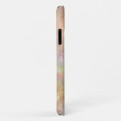 レインボーベージュ抽象デザイン Case-Mate iPhoneケース (裏面/右)