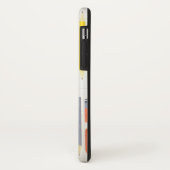 レインボーペンチルルーラースクールパターン Case-Mate iPhoneケース (裏面/左)