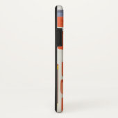 レインボーペンチルルーラースクールパターン Case-Mate iPhoneケース (裏面/右)