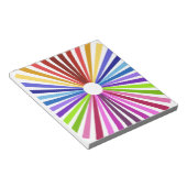 レインボーホイール ノートパッド (アングル)