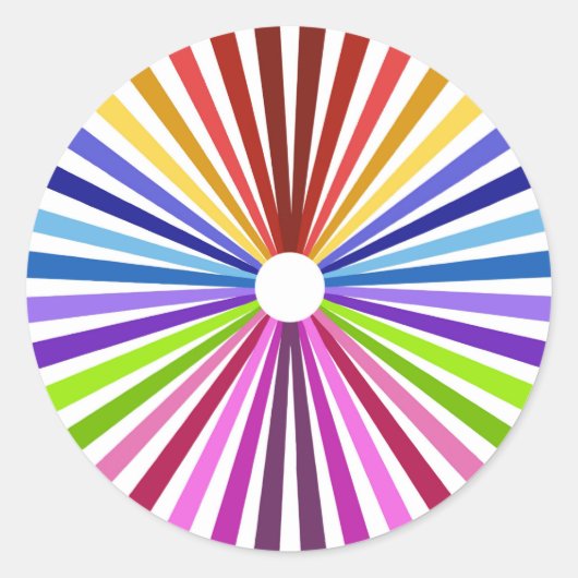 レインボーホイール ラウンドシール (正面)