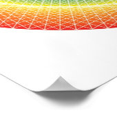 レインボーホイール#3 ポスター (角)