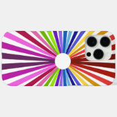 レインボーホイール Case-Mate iPhoneケース (裏面 (横))