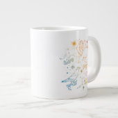 レインボーホグワーツ™ハウス星座 ジャンボコーヒーマグカップ (正面右)