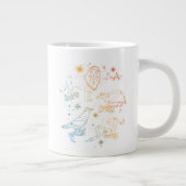 レインボーホグワーツ™ハウス星座 ジャンボコーヒーマグカップ (右)