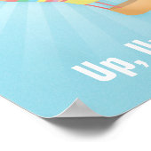 レインボーホットエアバルーン壁デコールポスター ポスター (角)