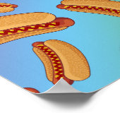 レインボーホットドッグ ポスター (角)