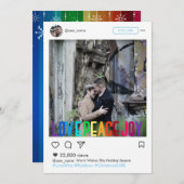 レインボーホリデーインスタフレームフォトカード シーズンカード (正面/裏面)