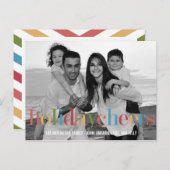 レインボーホリデーフォトカードはがき シーズンポストカード (正面/裏面)