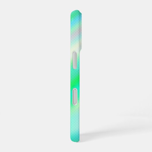 レインボーホログラガーリーグジュアリーシスタイリッシュックトレンディー iPhone 16ケース (右側面)