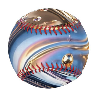 レインボーホログラフィッククローム 野球ボール