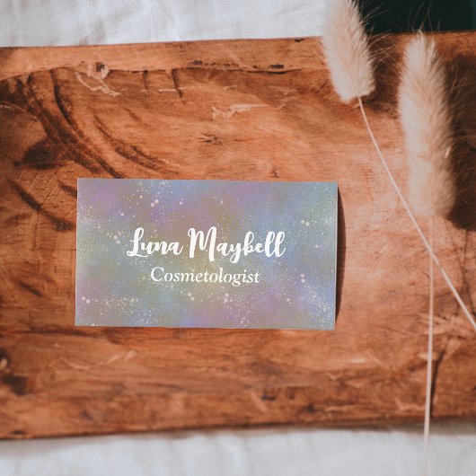 レインボーホログラフィック名刺 名刺