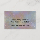 レインボーホログラフィック名刺 名刺 (裏面)