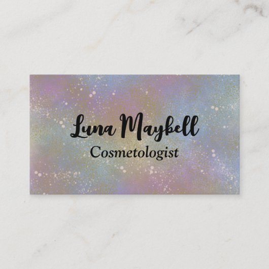 レインボーホログラフィック名刺 名刺 (正面)