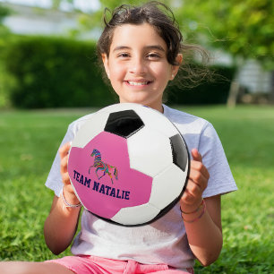 レインボーホース – あなたのチーム名 サッカーボール